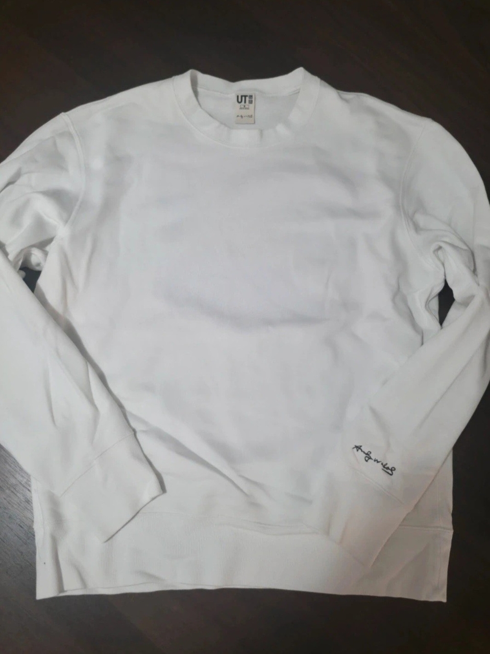 Uniqlo The Philosophy of Andy Warhol Sweatshirt White Medium